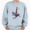 Football Player Sport Art Football Sweatshirt - Streetwear Style Unisex - T-Shirt, Sweatshirt, Hoodie