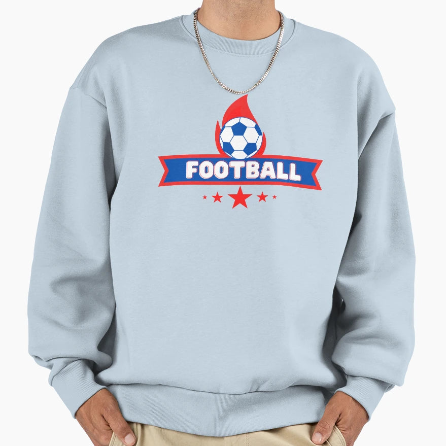 Football Is Life Sweatshirt - Aesthetic Graphic Unisex - T-Shirt, Sweatshirt, Hoodie