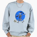 Soccer Skeleton Halloween Soccer Sweatshirt - Fun Novelty Design Unisex - T-Shirt, Sweatshirt, Hoodie