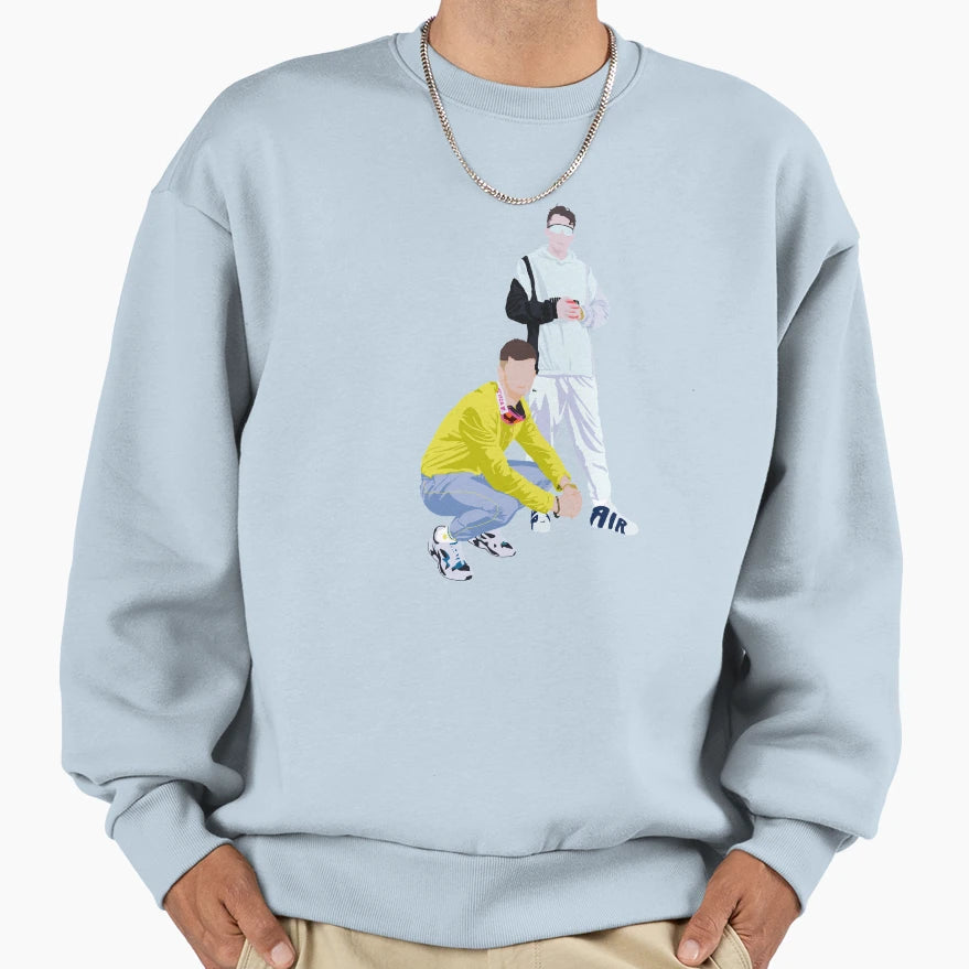 Minimal Versatile Sweatshirt - Minimalist Print Unisex - T-Shirt, Sweatshirt, Hoodie