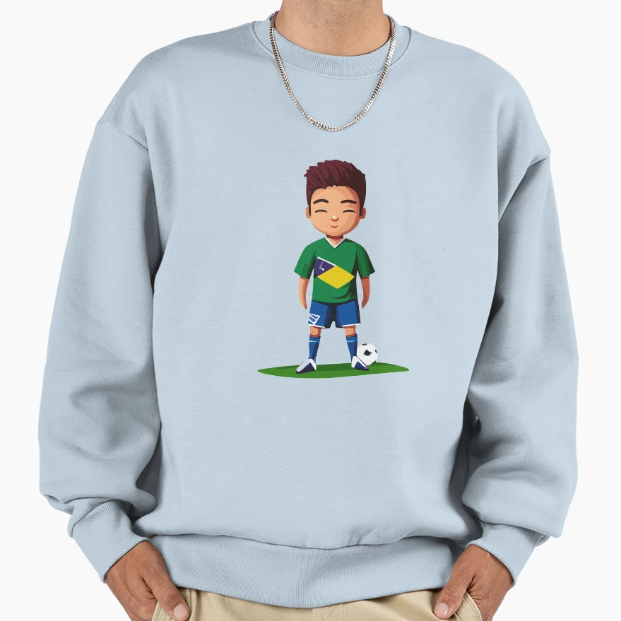 Soccer Soccer Player Soccer Player Sweatshirt - Custom Art Print Men Women - T-Shirt, Sweatshirt, Hoodie