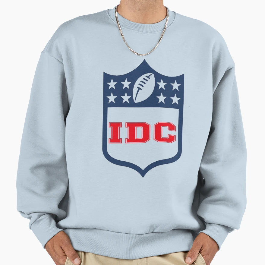 Idc American Football Funny I Dont Sweatshirt - Trendy Graphic Men Women - T-Shirt, Sweatshirt, Hoodie