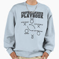 Football Cheer Playbook Funny Sweatshirt - Fun Novelty Design for Adults - T-Shirt, Sweatshirt, Hoodie