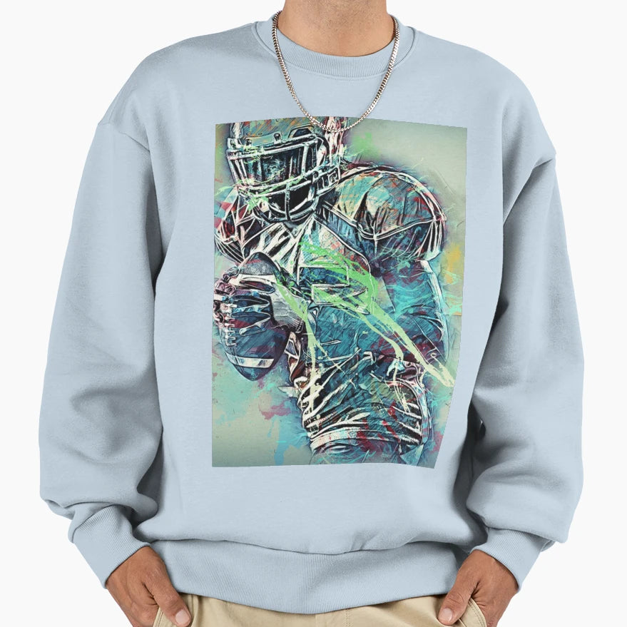 Sports Sweatshirt - Casual Everyday Wear for Adults - T-Shirt, Sweatshirt, Hoodie