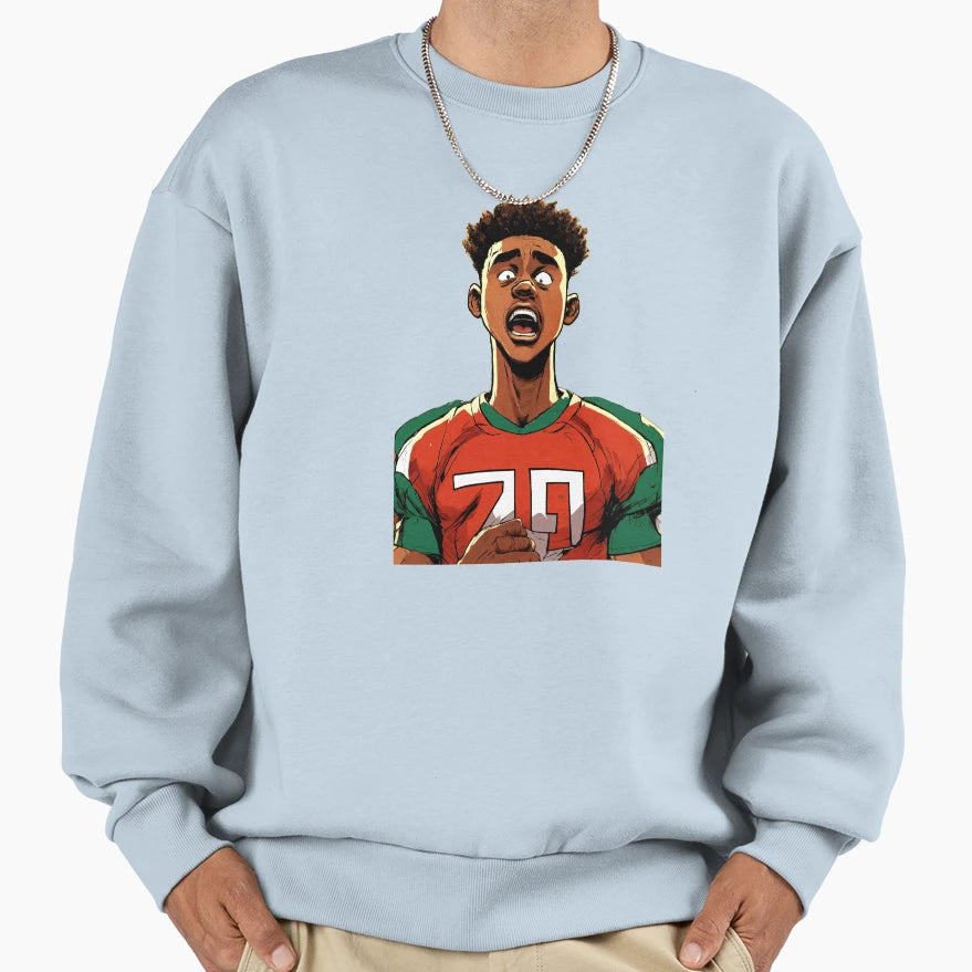 Football Sweatshirt - Novelty Apparel Unisex - T-Shirt, Sweatshirt, Hoodie