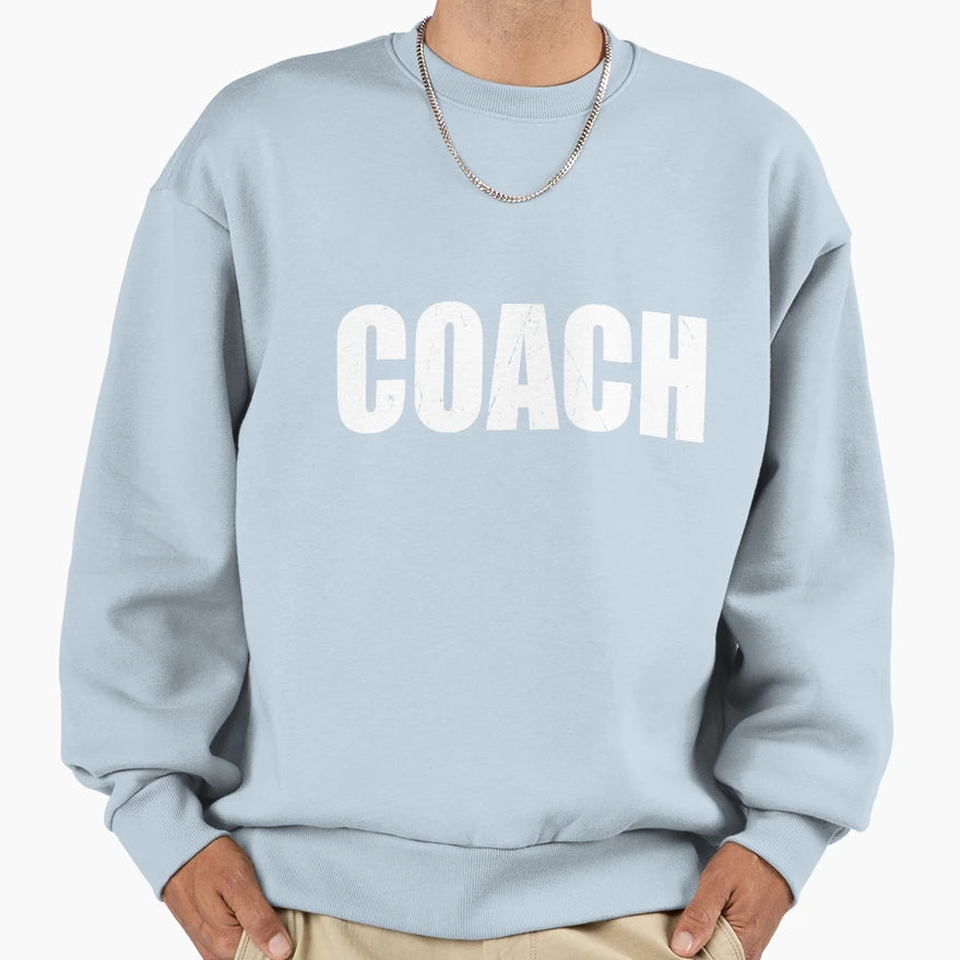 Coach Halloween Costume Party Funny T-Shirt - Aesthetic Graphic Men Women - T-Shirt, Sweatshirt, Hoodie