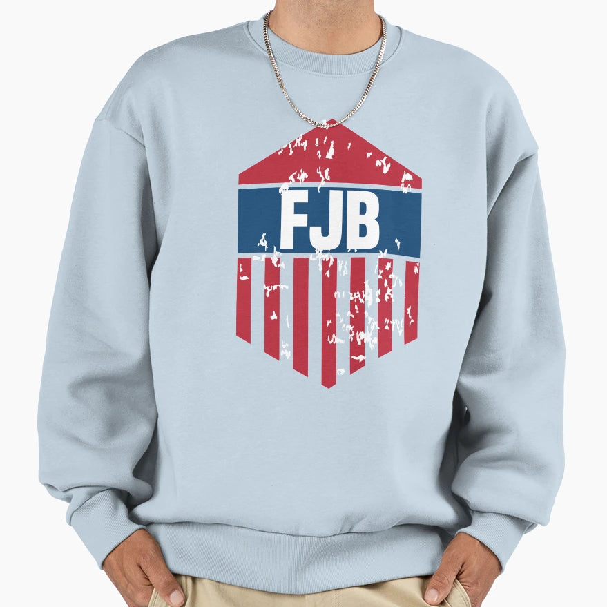 Fjb Pro America F Biden Distressed Sweatshirt - Custom Art Print for Adults - T-Shirt, Sweatshirt, Hoodie