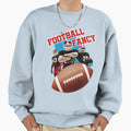 American Football Fancy Pattern Sweatshirt - Aesthetic Graphic Unisex - T-Shirt, Sweatshirt, Hoodie
