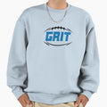 Grit Football Sweatshirt - Casual Everyday Wear Men Women - T-Shirt, Sweatshirt, Hoodie