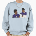 Lamar Reaction Meme Sweatshirt - Minimalist Print for Adults - T-Shirt, Sweatshirt, Hoodie