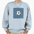 Football Blue Sweatshirt - Casual Everyday Wear for Adults - T-Shirt, Sweatshirt, Hoodie