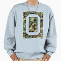Letter O Military Camo Stencil Font Sweatshirt - Trendy Graphic for Adults - T-Shirt, Sweatshirt, Hoodie
