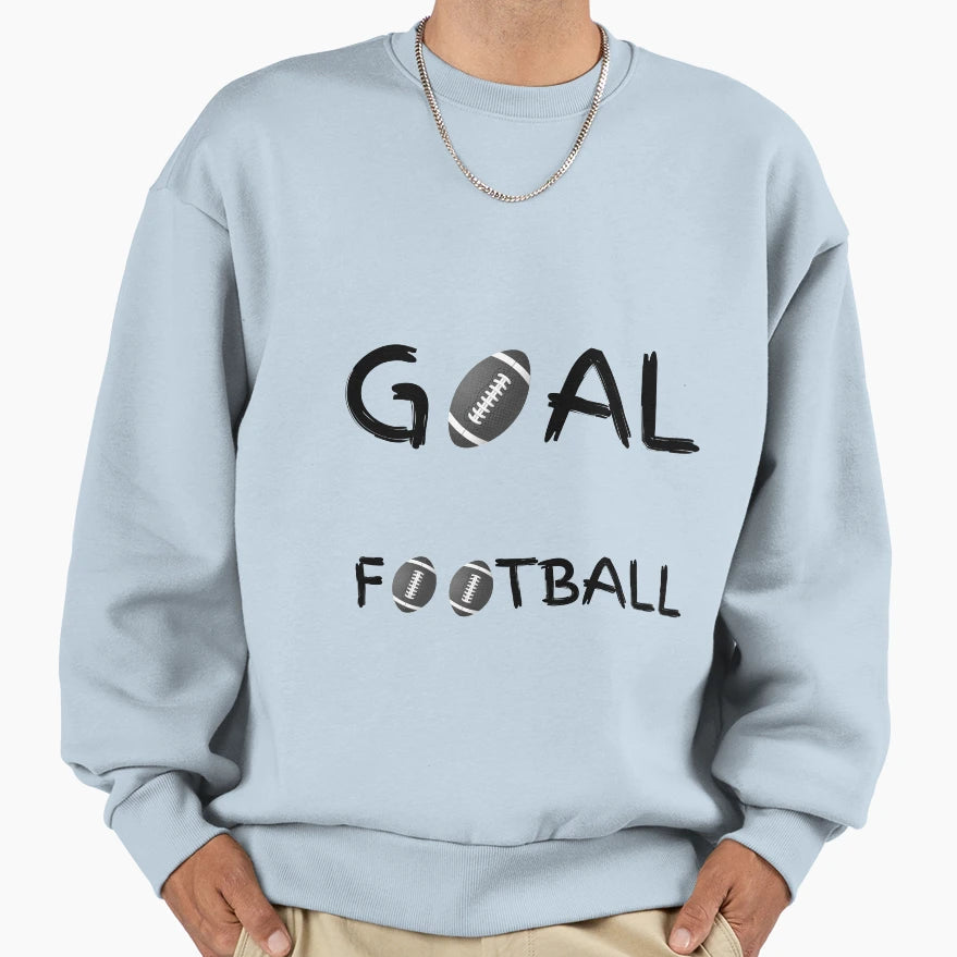 Goal Football Sweatshirt - Fun Novelty Design for Adults - T-Shirt, Sweatshirt, Hoodie