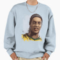 Illustration Ronaldinho Art Sweatshirt - Casual Everyday Wear Men Women - T-Shirt, Sweatshirt, Hoodie
