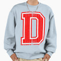 Big Red Letter D Sweatshirt - Casual Everyday Wear Unisex - T-Shirt, Sweatshirt, Hoodie