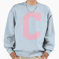 Alphabet Rose C Sports Letter C Sweatshirt - Minimalist Print for Adults - T-Shirt, Sweatshirt, Hoodie