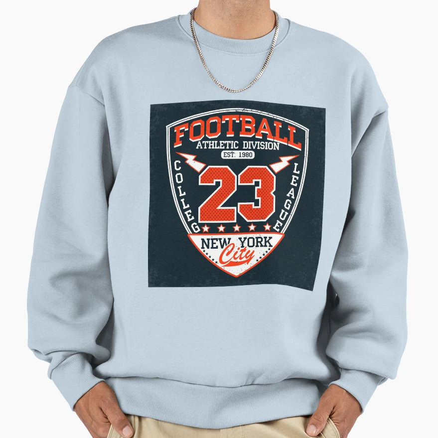 New York Football Sweatshirt - Fun Novelty Design for Adults - T-Shirt, Sweatshirt, Hoodie