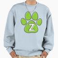 Green Paw Monogram Z Sweatshirt - Novelty Apparel Men Women - T-Shirt, Sweatshirt, Hoodie