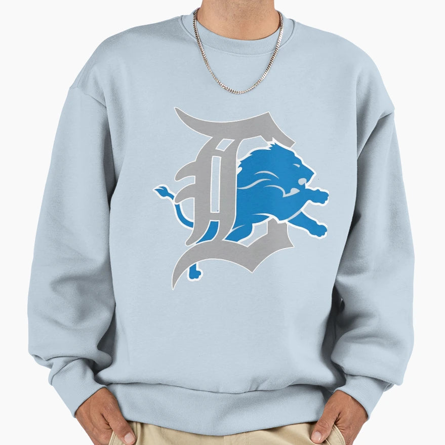 Football Detroit Lions Sweatshirt - Streetwear Style for Adults - T-Shirt, Sweatshirt, Hoodie
