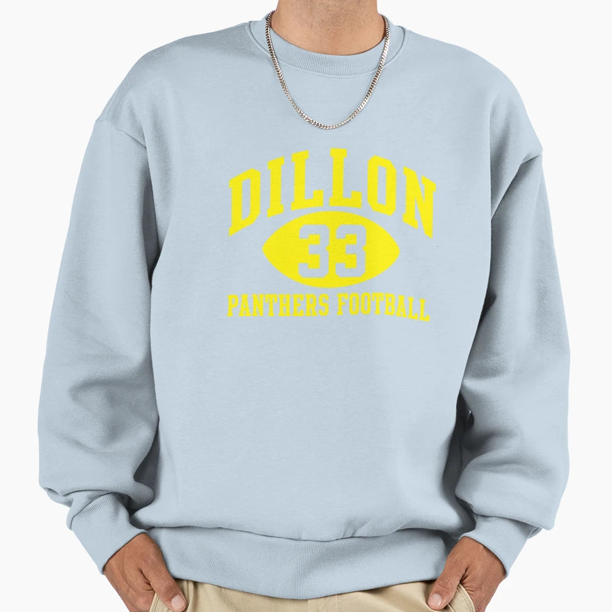 Dillon Panthers Football 33 Sweatshirt - Fun Novelty Design Unisex - T-Shirt, Sweatshirt, Hoodie