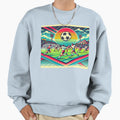 80S Soccer Match Sweatshirt - Unique Graphic for Adults - T-Shirt, Sweatshirt, Hoodie