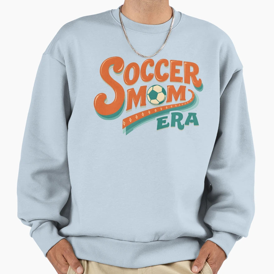 Soccer Mom Era Sweatshirt - Aesthetic Graphic Unisex - T-Shirt, Sweatshirt, Hoodie