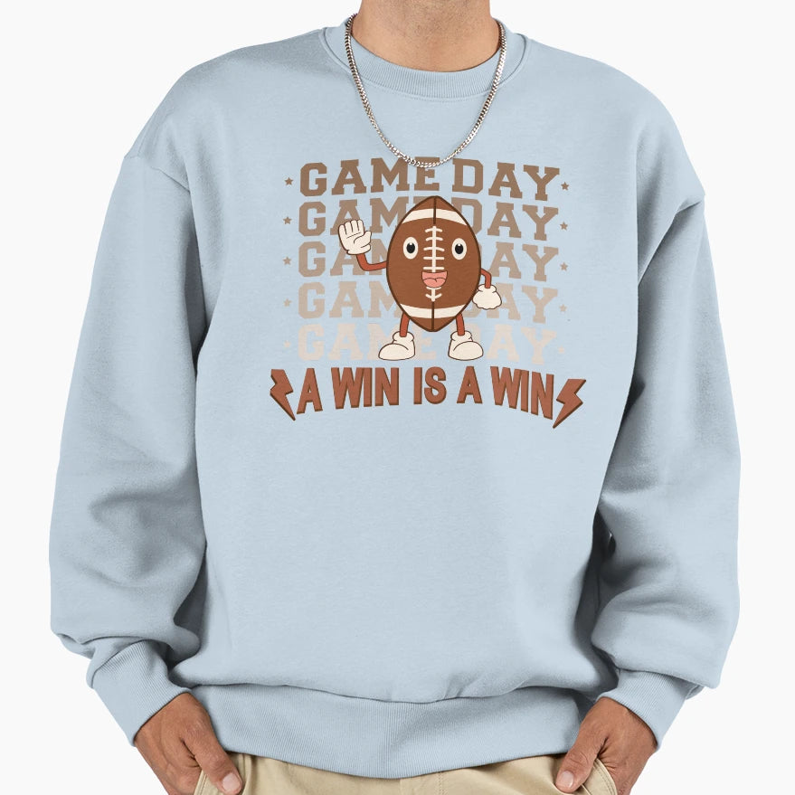 Fall Football Game Day Sweatshirt - Novelty Apparel Unisex - T-Shirt, Sweatshirt, Hoodie