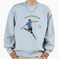 I Love Football Sweatshirt - Minimalist Print Unisex - T-Shirt, Sweatshirt, Hoodie
