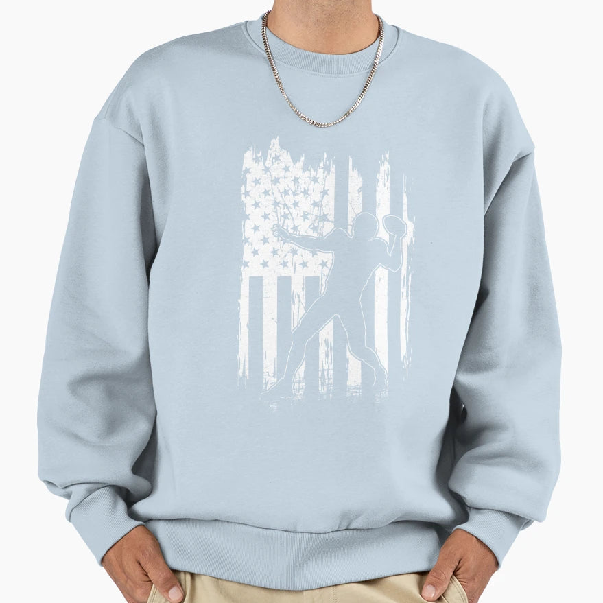 Football Lover American Football Sweatshirt - Custom Art Print Unisex - T-Shirt, Sweatshirt, Hoodie
