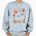 Fall Football Friends Animals Sweatshirt - Aesthetic Graphic Men Women - T-Shirt, Sweatshirt, Hoodie