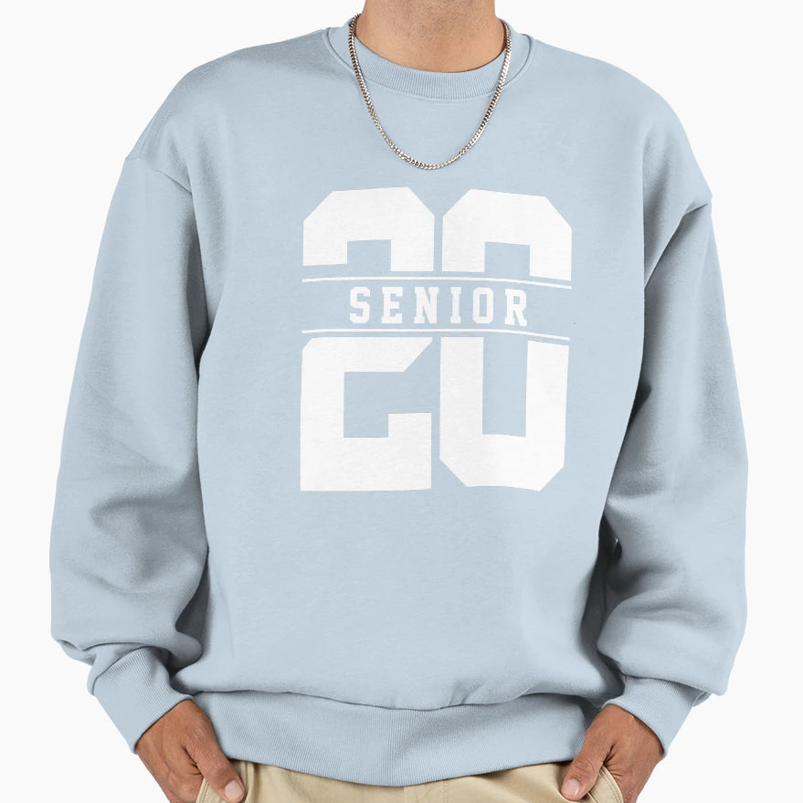 Senior Class 2020 Graduate Funny Sweatshirt - Fun Novelty Design Unisex - T-Shirt, Sweatshirt, Hoodie