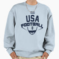 Usa Football Sweatshirt - Minimalist Print Unisex - T-Shirt, Sweatshirt, Hoodie