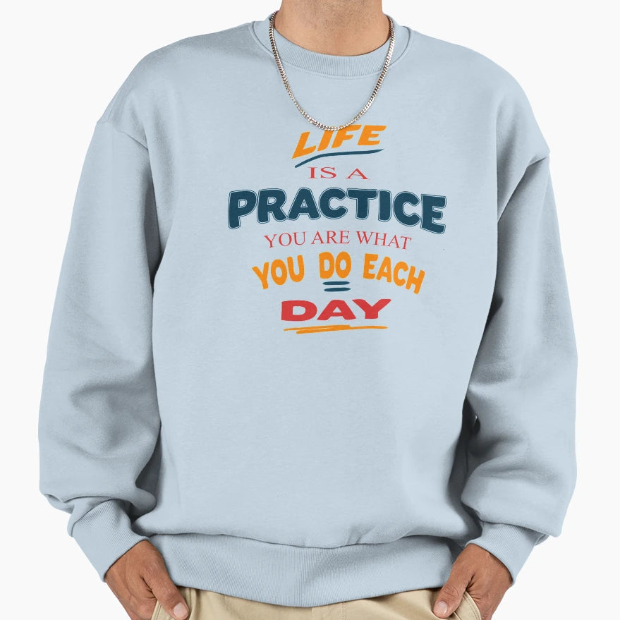 Achieve Life Goals Sweatshirt - Novelty Apparel Men Women - T-Shirt, Sweatshirt, Hoodie