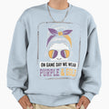 Football Game Day Sweatshirt - Aesthetic Graphic Men Women - T-Shirt, Sweatshirt, Hoodie