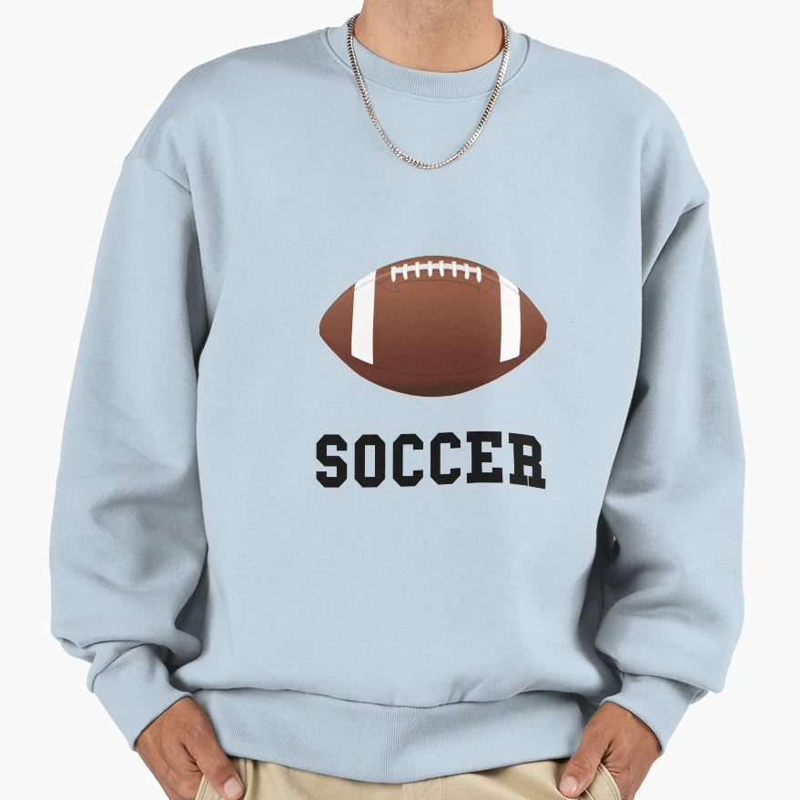 Soccer Football Sweatshirt - Custom Art Print Unisex - T-Shirt, Sweatshirt, Hoodie