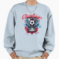 Soccer Champions Fantasy Trophy Sweatshirt - Graphic Print Men Women - T-Shirt, Sweatshirt, Hoodie