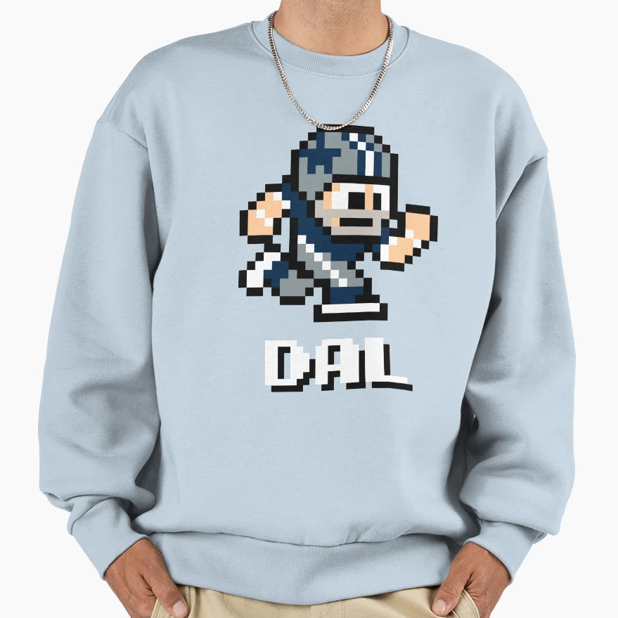 Dallas Cowboys Tecmo Super Bowl Sweatshirt - Graphic Print for Adults - T-Shirt, Sweatshirt, Hoodie