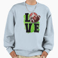 Love Football Day Sweatshirt - Custom Art Print for Adults - T-Shirt, Sweatshirt, Hoodie