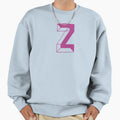 Modern Monogram Initial Letter Sweatshirt - Casual Everyday Wear Men Women - T-Shirt, Sweatshirt, Hoodie