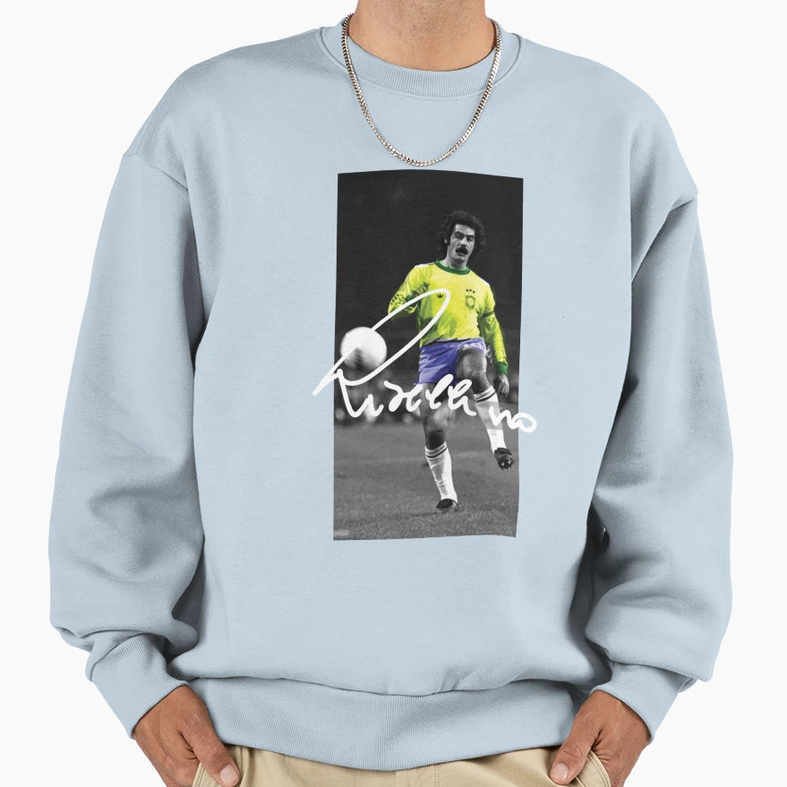 Rivelino Football Legends Sweatshirt - Streetwear Style Men Women - T-Shirt, Sweatshirt, Hoodie