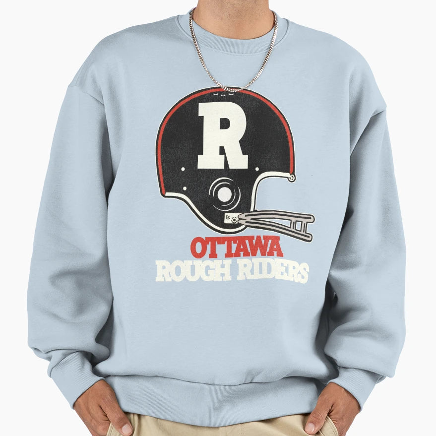 Ottawa Rough Riders Canadian Football Sweatshirt - Novelty Apparel Unisex - T-Shirt, Sweatshirt, Hoodie