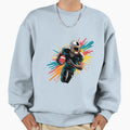 Colorful American Football Player Sweatshirt - Aesthetic Graphic Unisex - T-Shirt, Sweatshirt, Hoodie