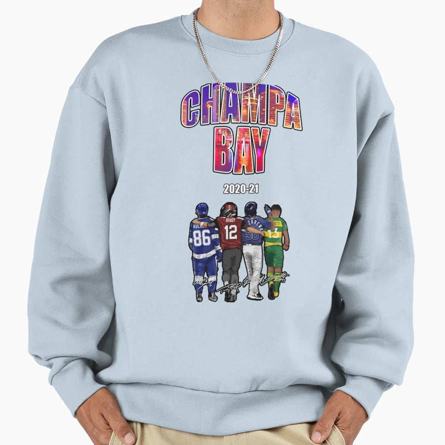 Champa Bay Sweatshirt - Unique Graphic Men Women - T-Shirt, Sweatshirt, Hoodie