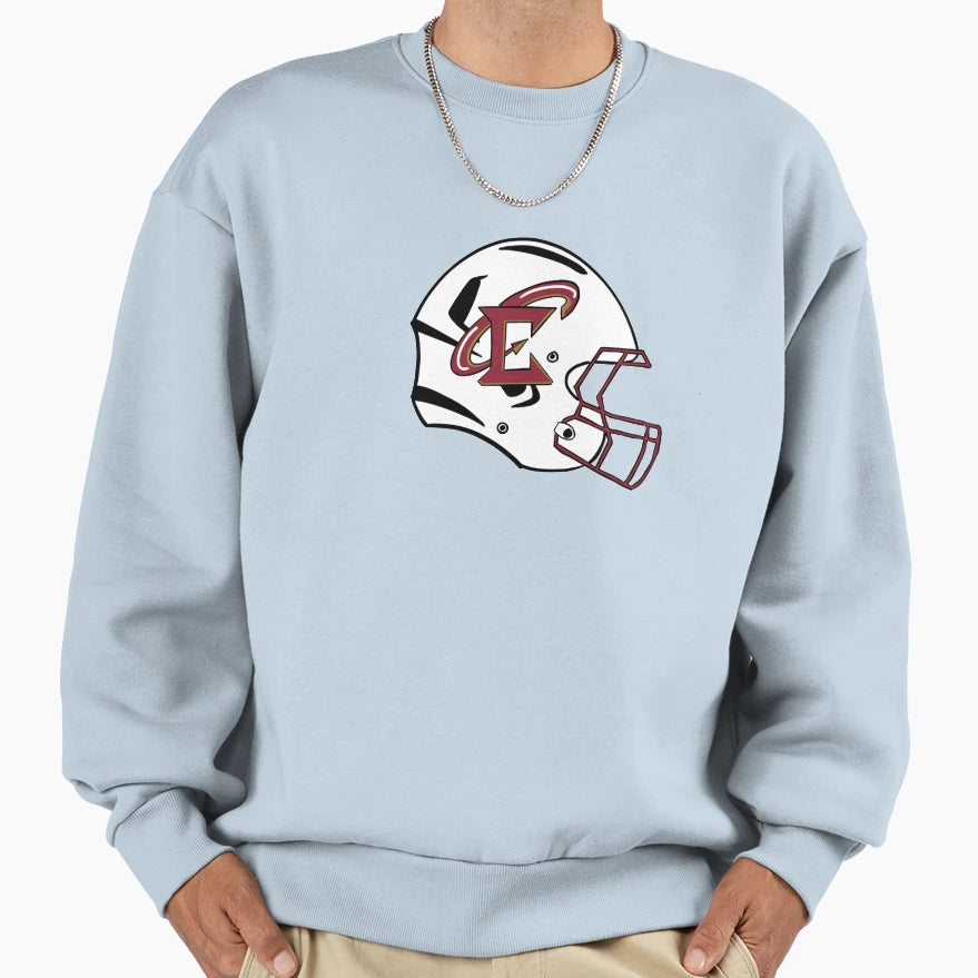 Eureka College Helmet Sweatshirt - Aesthetic Graphic Men Women - T-Shirt, Sweatshirt, Hoodie