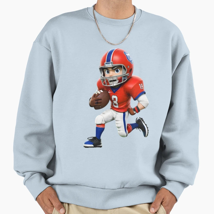 Lubbys Funny Sports Cartoon Sweatshirt - Fun Novelty Design Men Women - T-Shirt, Sweatshirt, Hoodie