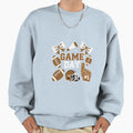 Coquette Bow Football Lover Game Sweatshirt - Custom Art Print Men Women - T-Shirt, Sweatshirt, Hoodie