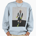Allan Saint Maximin Illustration Sweatshirt - Graphic Print Unisex - T-Shirt, Sweatshirt, Hoodie