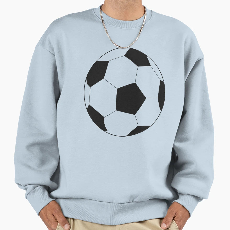 Soccer Ball Sweatshirt - Custom Art Print Men Women - T-Shirt, Sweatshirt, Hoodie