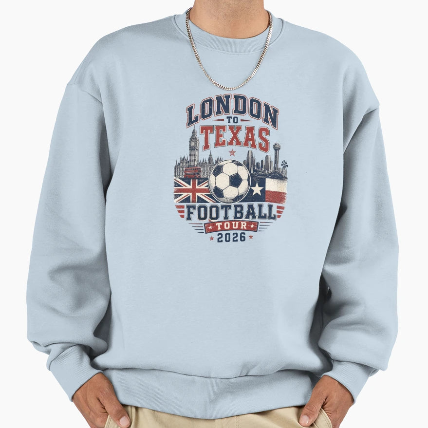 Road To Usa 2026 Soocer England Sweatshirt - Unique Graphic Unisex - T-Shirt, Sweatshirt, Hoodie