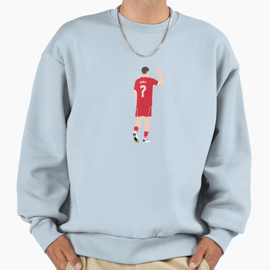 Florian Wirtz Liverpool Sweatshirt - Aesthetic Graphic for Adults - T-Shirt, Sweatshirt, Hoodie